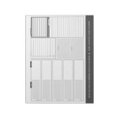 ホームアンドワークウィークリーデックプランナー ノートパッド (回転)