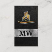 ホームアーキテクト実在エステートロゴ 名刺 (正面)