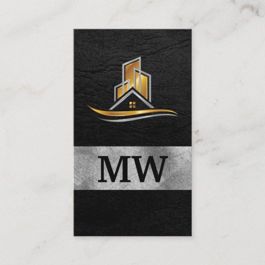 ホームアーキテクト実在エステートロゴ 名刺 (正面)