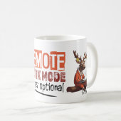 ホームアートからリモートライフパートナーペアのおもしろい作品 コーヒーマグカップ (正面右)