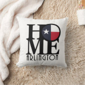 ホームアーリントンテキサス州 クッション (ブランケット)