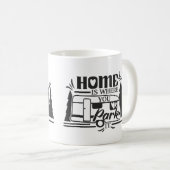 ホームイズパークイット コーヒーマグカップ (正面右)