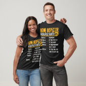 ホームインスペクタの時間単位 Tシャツ (ユニセックス)