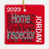 ホームインスペクタエクストラノーネレカスタムー セラミックオーナメント (正面)