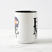 ホームイートンコロラド15oz ツートーンマグカップ (中央)