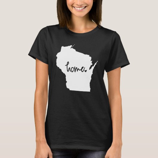 ホームウィスコンシンカスタムカラー Tシャツ (正面)