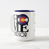 ホームウィンザーコロラド15oz ツートーンマグカップ (正面左)