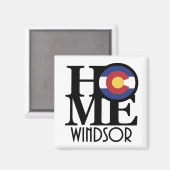 ホームウィンザーコロラド マグネット (正面/裏面)