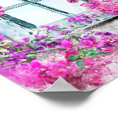 ホームウォーターカラーオフィスデコールマットポスター ポスター (角)