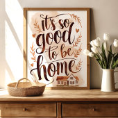 ホームウォールアートを楽しむのは本当に嬉しい ポスター