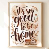 ホームウォールアートを楽しむのは本当に嬉しい ポスター