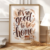 ホームウォールアートを楽しむのは本当に嬉しい ポスター