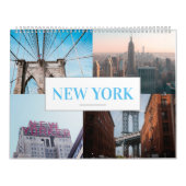 ホームウォールニューヨークシティカレンダーランドマーク カレンダー (カバー)