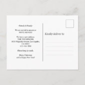 ホームウッド写真のような場所がない移動 案内ポストカード (裏面)