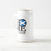 ホームエジンバラスコットランドビアスタイン ビールジョッキ (正面左)