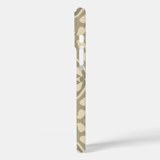 ホームエレガントデコールiPhone16ケース – ソフトカラーSymm Case-Mate iPhoneケース (裏面 / 左)