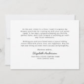 ホームエレガント不動産仲介業者フォトホリデーカード シーズンカード (裏面)