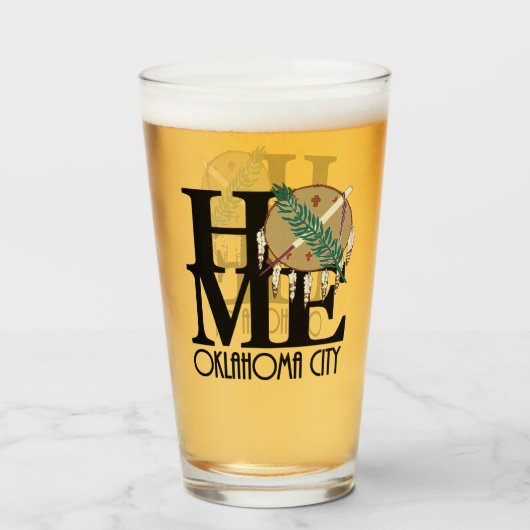 ホームオクラホマシティー タンブラーグラス (ドリンク正面)