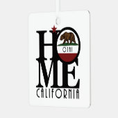ホームオジャイカリフォルニア メタルオーナメント (正面左)