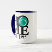 ホームオタワ15oz（市旗） マグカップ (正面左)