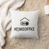 ホームオフィスのオン – ホームオフィスのオン クッション (ブランケット)