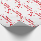 ホームオフィスカスタムのパーソナライズビジネスデスティニー ラッピングペーパー (角)