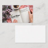 ホームオフィスデスクワークスペース 名刺 (正面/裏面)