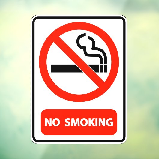 ホームオフィス 禁煙 ウィンドウサイン (シート3)