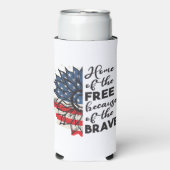 ホームオブザフリーセルツァークーラーボックス スリム缶クーラー (Seltzer正面)