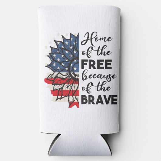 ホームオブザフリーセルツァークーラーボックス スリム缶クーラー (正面)