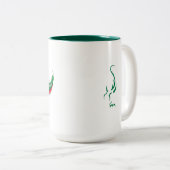 ホームオブザホダクリネランダーウィスコンシン ツートーンマグカップ (正面右)