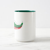 ホームオブザホダクリネランダーウィスコンシン ツートーンマグカップ (中央)