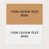 ホームオンザレンジカウボーイオールドウェスト 名刺 (内部フラット)