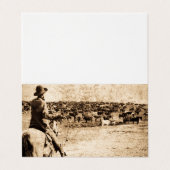 ホームオンザレンジカウボーイオールドウェスト 名刺 (外部フラット)