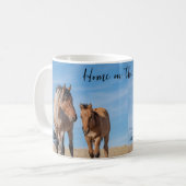 ホームオンザレンジワイルドマスタング コーヒーマグカップ (正面左)