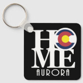 ホームオーロラコロラド キーホルダー (正面)