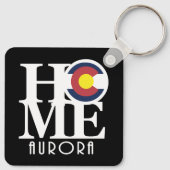 ホームオーロラコロラド キーホルダー (裏面)