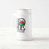 ホームカウブリッジウェールズ ビールジョッキ (正面左)