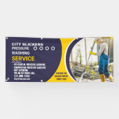 ホームカスタマイズ商業用圧力洗浄 横断幕 (横)