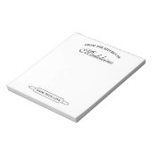 ホームカスタムベーカリー用メモ帳のキッチンから ノートパッド (回転)