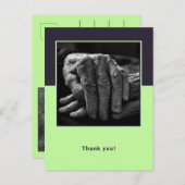 ホームカスタム介護者の方に感謝 ポストカード (正面/裏面)