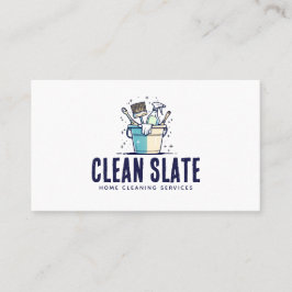 ホームカスタム清掃サービスQRフォト従業員 名刺