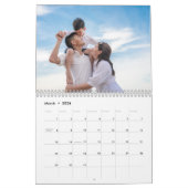 ホームカスタム&オフィス向けフォトウォールカレンダー2025 カレンダー (3月 2026)