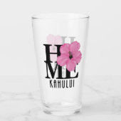 ホームカフルイピンク タンブラーグラス (裏面)