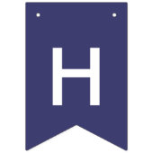 ホームカミングクイーンアメリカン国旗のカラータイポグラフィ バンティングフラッグ (第1の旗)