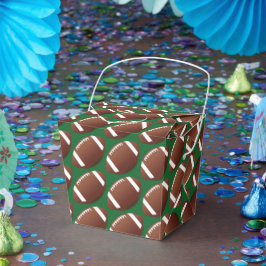 ホームカミングサッカーテーマお祝いパーティー フェイバーボックス