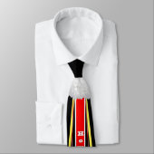 ホームカミングサッカーマムネクタイブラック ネクタイ (タイ)