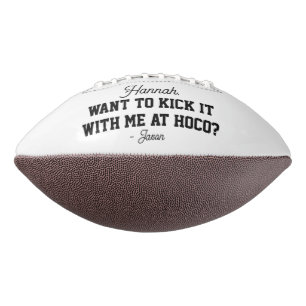 ホームカミングプロポーザルHOCO Promプロポーザルアイディア アメリカンフットボール