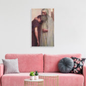 ホームカミング（父と息子） (by Eugene Burnand) キャンバスプリント (インサイチュ (リビング))