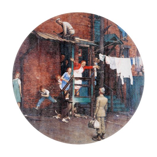 ホームカミングG.I. カッティングボード (正面)